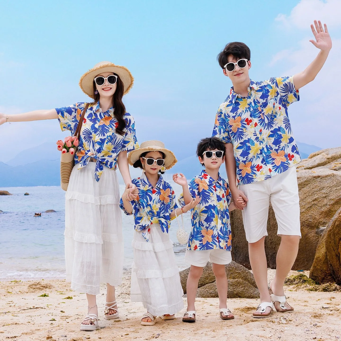 Plant Parental - Vacation Family Matching Clothes Sets Mom