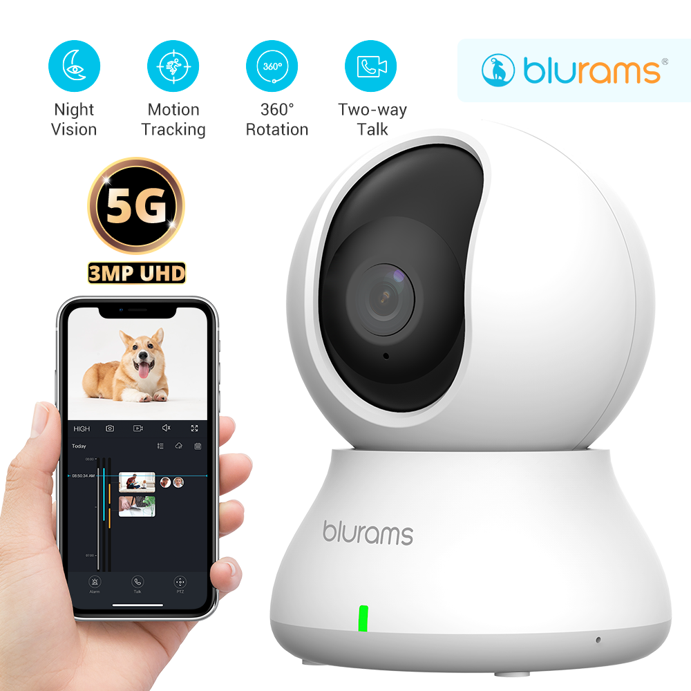 Eufy Camera E220 - Blurams 2K 5GHz/2.4GHz Indoor Camera for